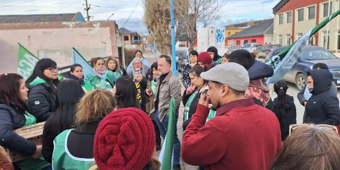 Paro de municipales en 28 de Noviembre