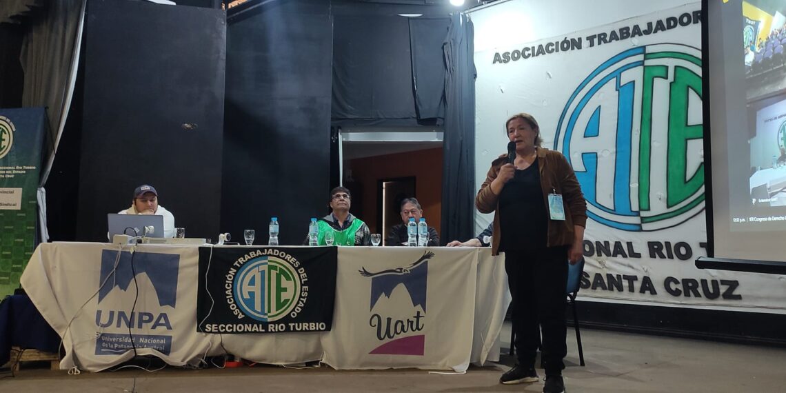 Congreso Provincial Derecho laboral ATE Rio Turbio