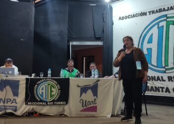 Congreso Provincial Derecho laboral ATE Rio Turbio