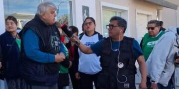 El Presidente del Centro de jubilados y pensionados de ATE Caleta Olivia, compañero Jorge Garzón