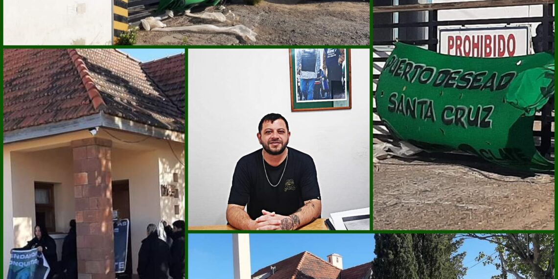 ATE Puerto Deseado profundiza las medidas de fuerza en el Municipio