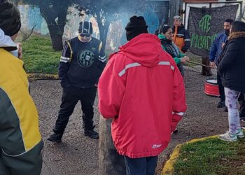 Municipales de ATE Los Antiguos mantiene la lucha por un salario decente