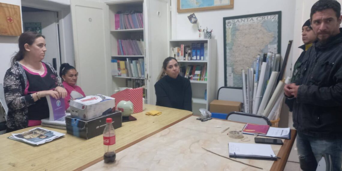 ATE Los Antiguos recorre escuelas y milita la creación del Convenio Colectivo de Trabajo para auxiliares de la Educación