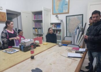 ATE Los Antiguos recorre escuelas y milita la creación del Convenio Colectivo de Trabajo para auxiliares de la Educación