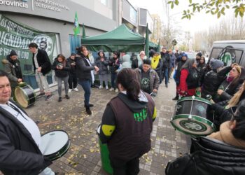 ATE se movilizó al CPE en el segundo día de Paro Provincial