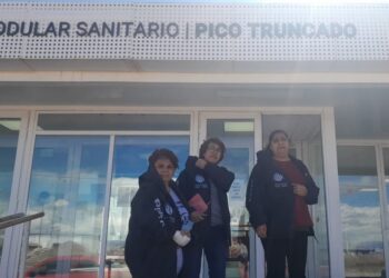 ATE Pico Truncado recorre los sectores en franco diálogo con compañeros y compañeras