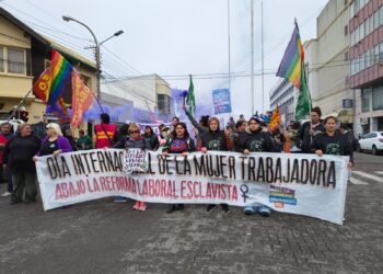 8M: Con distintas actividades, ATE y CTA-A se manifestaron por el Día Internacional de la Mujer Trabajadora