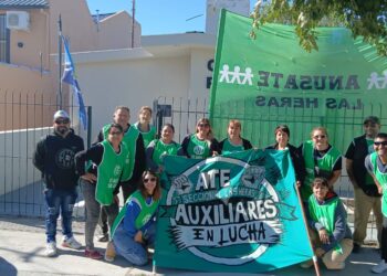 Intensa actividad en Las Heras en el marco del paro provincial